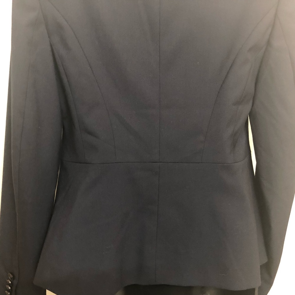 ANN TAYLOR Blazer Jacket. Navy Blue. EUC. Size 4. - Picture 2 of 5